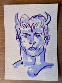 Image 1 of Watercolour ~ Blue Boys XXIII