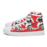 Image 2 of Women’s high top get down 2 canvas shoes