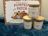 Image 1 of Golden fall candle 