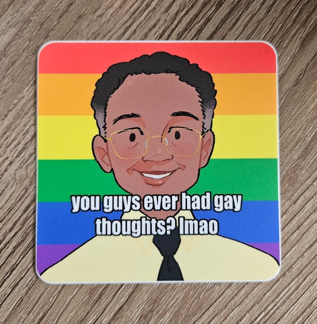 Gus Thoughts Sticker