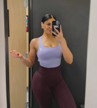 Image 2 of UPerform Elevate Cross Back Bra- Violet 