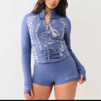 Blue 2 piece true religion 
