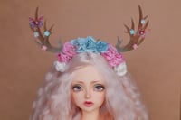 Image 2 of Antlers Crown (Kawaii Love) 