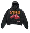 LOVE IS A GAME HOODIES
