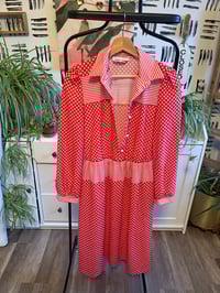 Image 1 of  Vintage polkadot dress