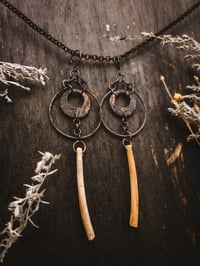 Image 1 of Etched Hoops