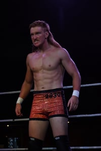 Image 3 of RING WORN SHORTS - Dropouts Tag Team Custom Gear 