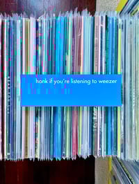 Image 3 of Weezer Honk Bumper Sticker