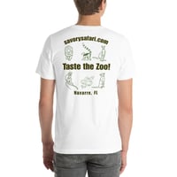 Image 1 of Navarre Savory Safari Unisex "Taste the Zoo" T-Shirt