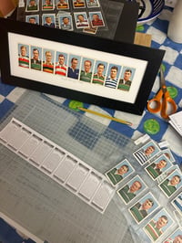 Image 8 of Framed 1935 Rugby International Collectors Cards for England, Ireland, Scotland and Wales