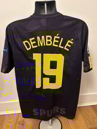 Image 3 of Tottenham Hotspur "DEMBELE 19" 2017/18 Third Shirt + UCL patches (L)