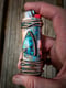 Image of "Desert Hex" - Copper & Turquoise lighter case
