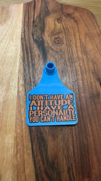 Don’t have an attitude 