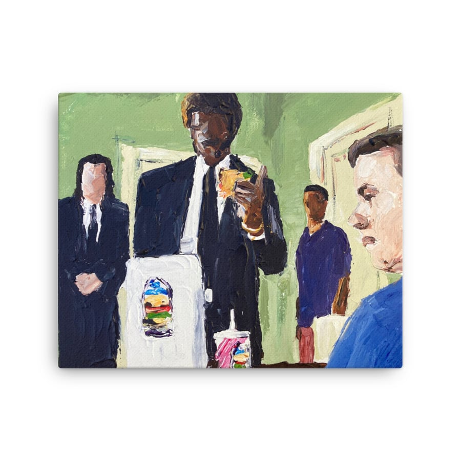 Image of Big kahuna burger canvas prints 16” x 20”