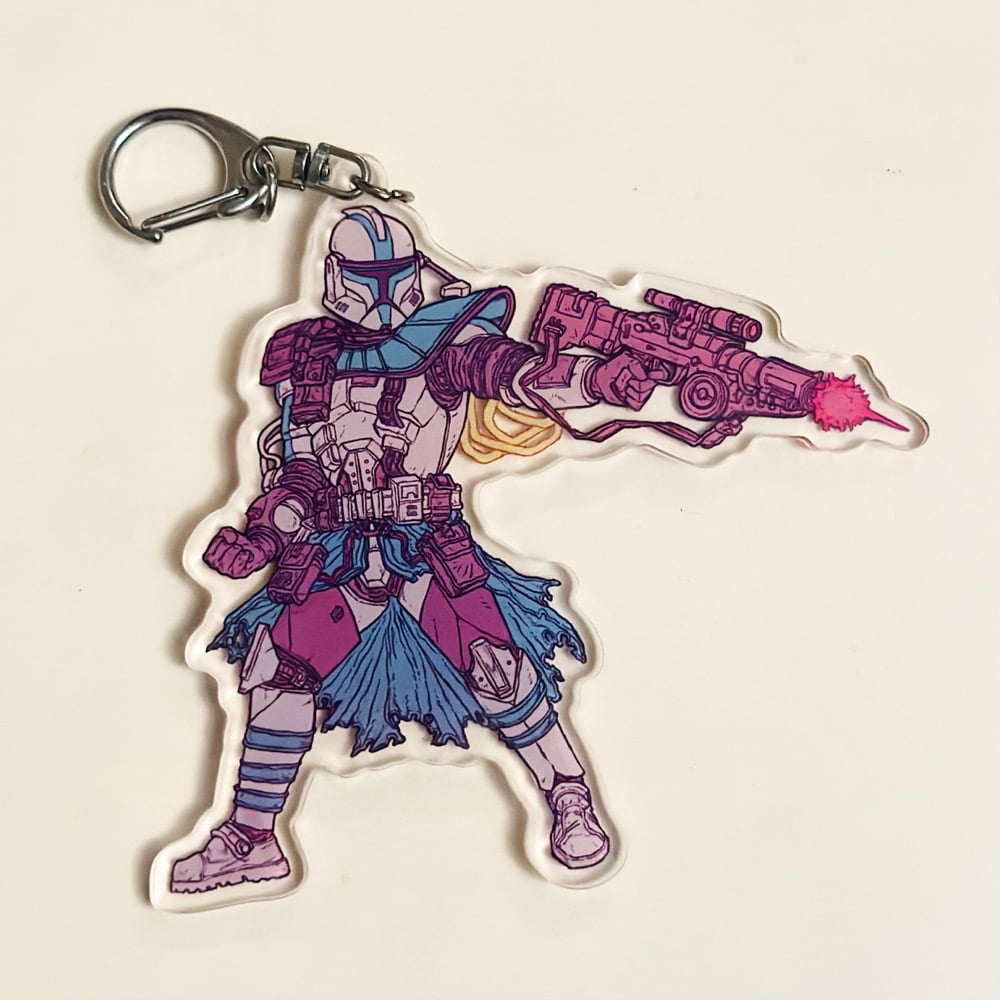 Alpha 17 Jumbo Keychain