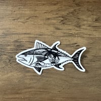 Ahi Sunset Stickers 