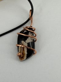 Image 2 of Petrified Palmroot Pendant 
