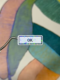 Image 3 of Solitaire glitter sticker sheet