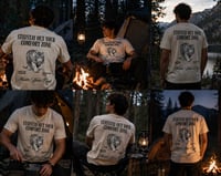 Image 4 of STAY OUT YOUR COMFORT ZONE TEE