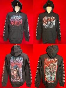 Image of *PREORDER* Officially Licensed Fatuous Rump 6 Album Cover Art Hoodies!! TOOO SICKKK!!