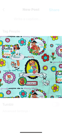 Image 2 of Enjoy the Little Things - Exclusive Lemon Tree Studio Fabric