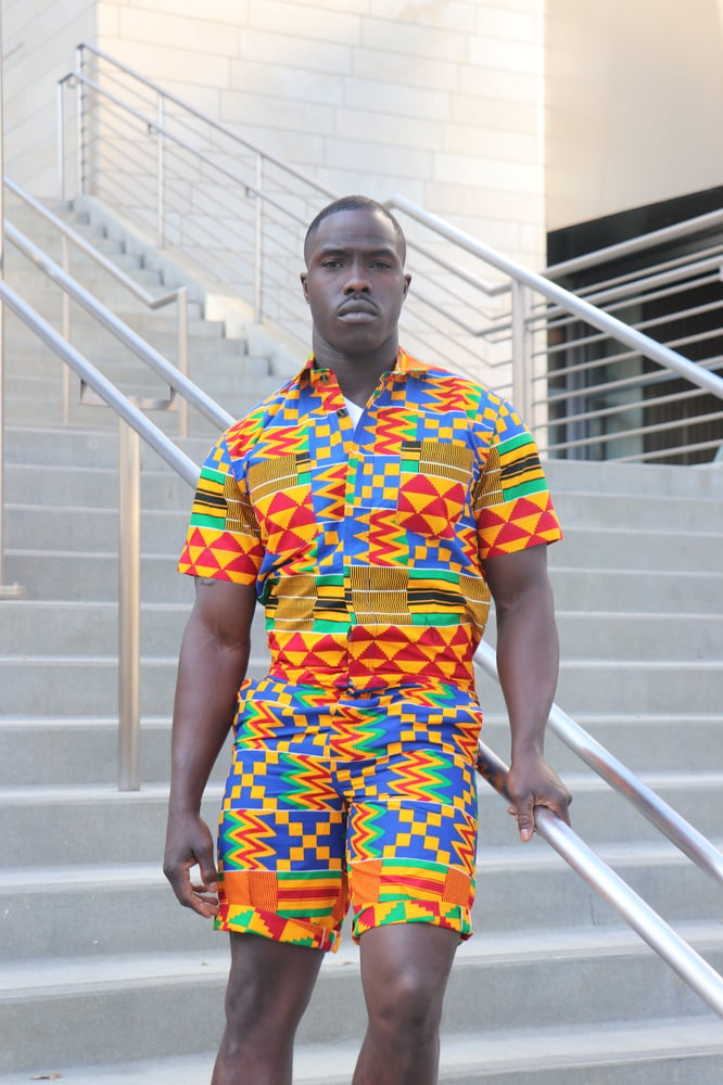 No-Tribe Clothing — The Kente jumpsuit