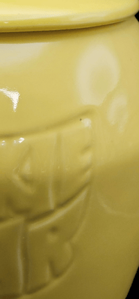 Image 4 of 1960s Retro McCoy Sunny Yellow Cookie Jar #7024