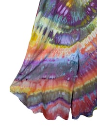Image 8 of L Woven Wide-Leg Jumpsuit with Pockets in Warm Spiral Ice Dye