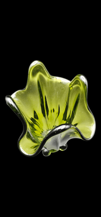 Image 2 of 1930s Avacado Green Viking Sung Vase