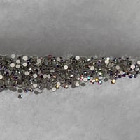 Image 4 of SS2 Tooth Gem Crystals | Tiny SS2 Flat Back Tooth Gems | Lead Free Tooth Gem Crystals