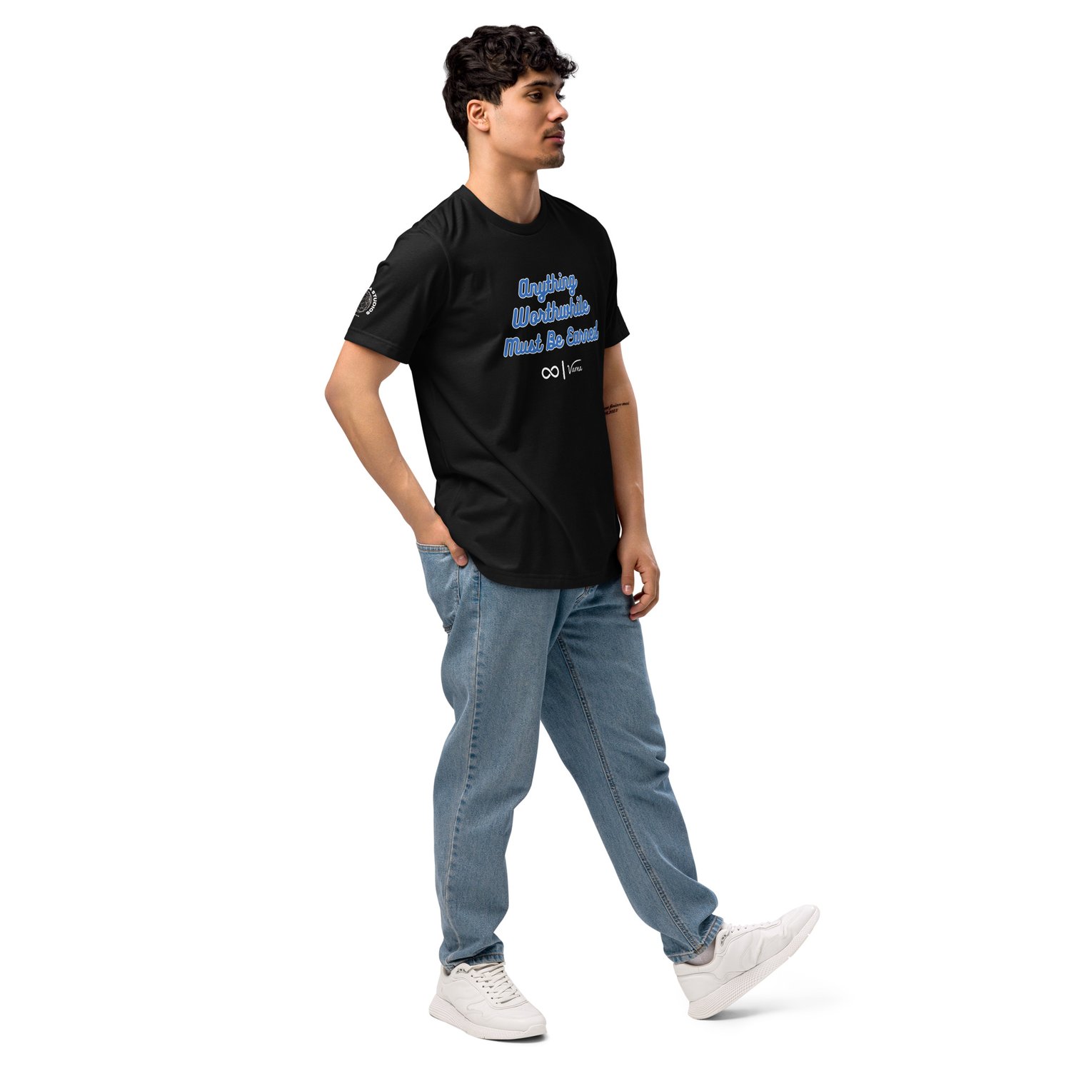 Image of Blue You Must Earn - Unisex staple eco t-shirt