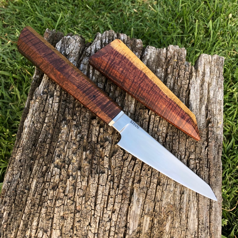 Image of 110mm Paring Knife S35VN Myall