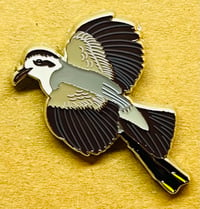 Image 2 of White-faced Storm-petrel - Scilly Pelagics - Enamel Pin Badge