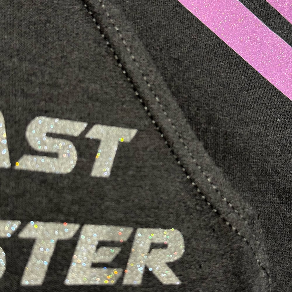 Purple On Black SF3 Hoodie/Crewneck