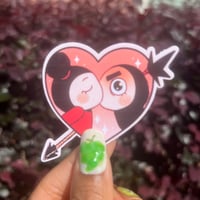 Image 2 of Pucca Loves Garu Sticker