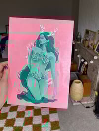 Image 2 of ‘Forest Nymph’ oil painting 2024