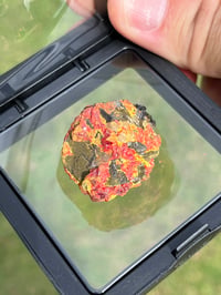 Image 2 of Realgar, Quartz & Galena Specimen | Peru #3077