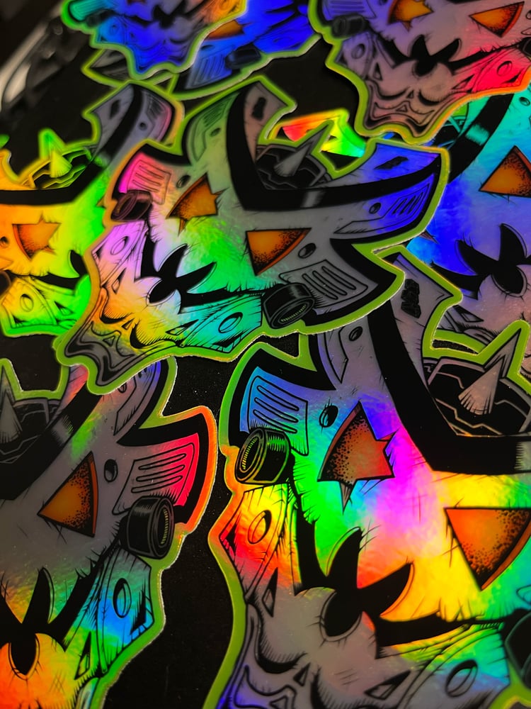 Image 2 of Sticker Crackbot Holografic 