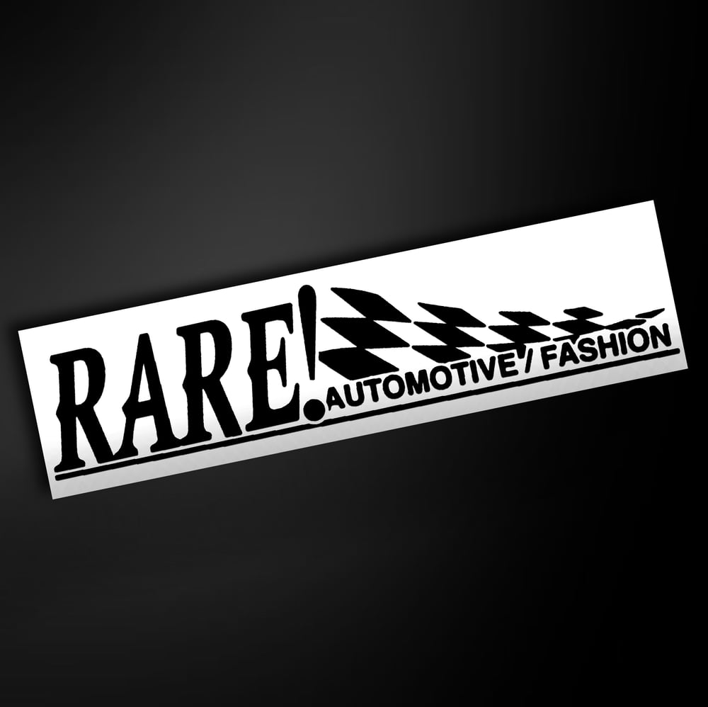 RACING STICKER & BANNER