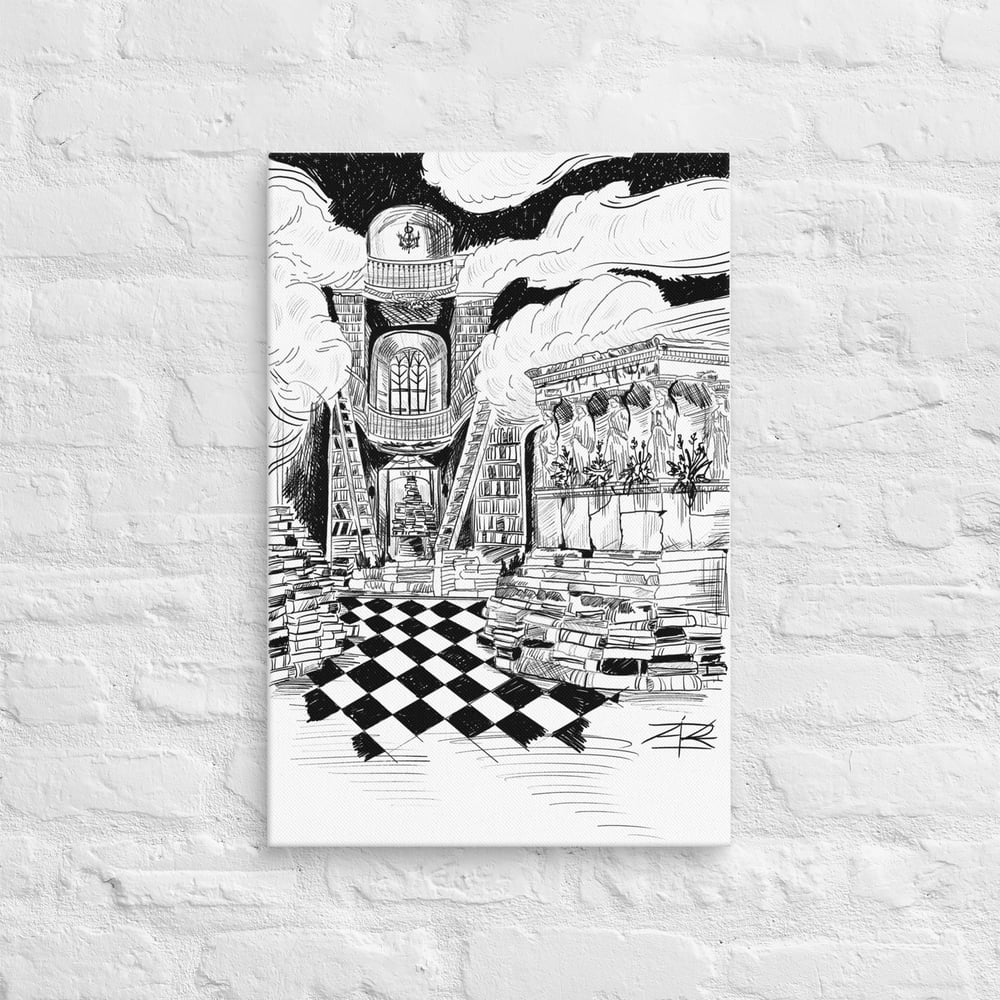 Kingdom in the sky on Canvas
