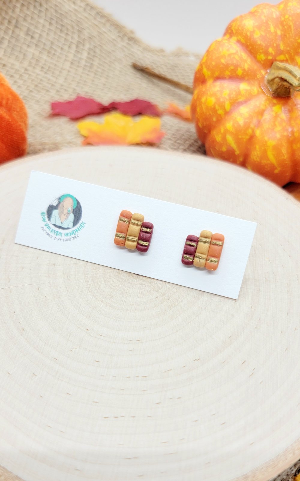 Image of Fall Book Stack Studs