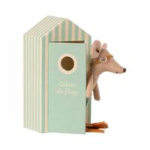 Image of Maileg - Beach Mouse Big Brother in Cabin