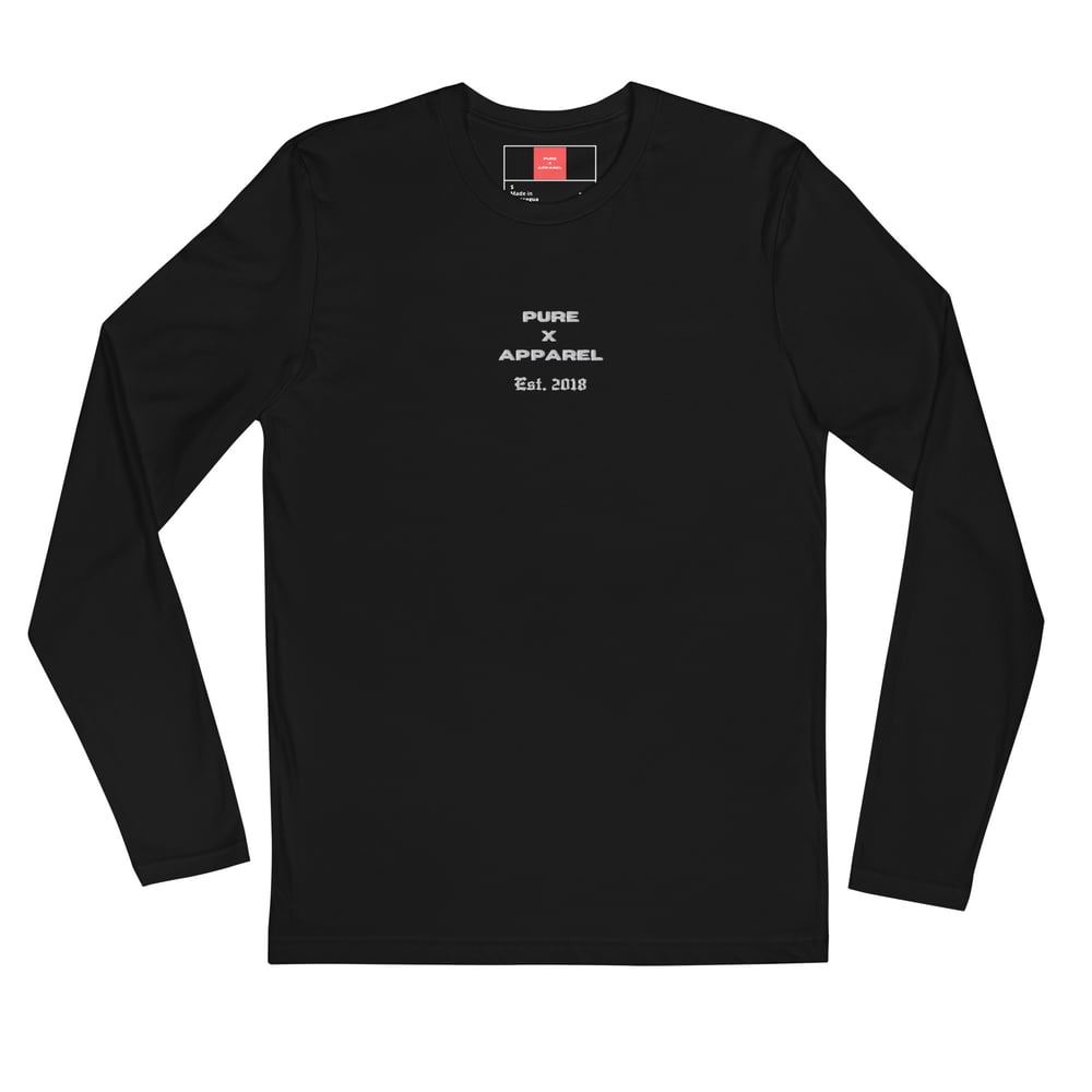 Image of Pure X Long Sleeve Fitted