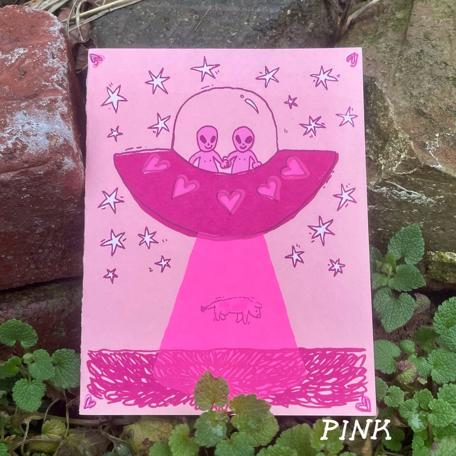 Aliens card | No Free Snacks