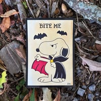 Image of “Bite Me” Print