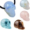 Skull Handcrafted Stone Necklace 