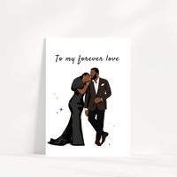 Forever love greeting card