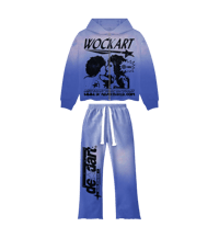 Image 1 of PURPLE SUN-DRIED ART FEIN SWEATSUIT