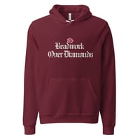 Image 2 of Beadwork Over Diamonds Unisex hoodie