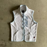 Image 1 of FUBU VERTICAL FLEECE VEST